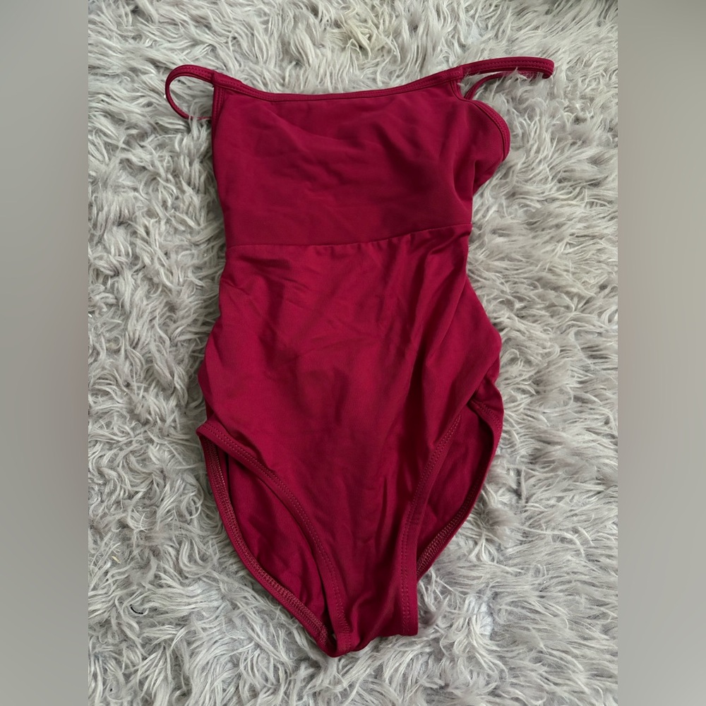 Red Suffolk leotard